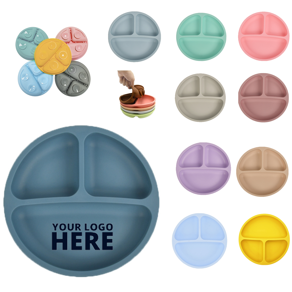 Silicone Suction Dishware Plate 2
