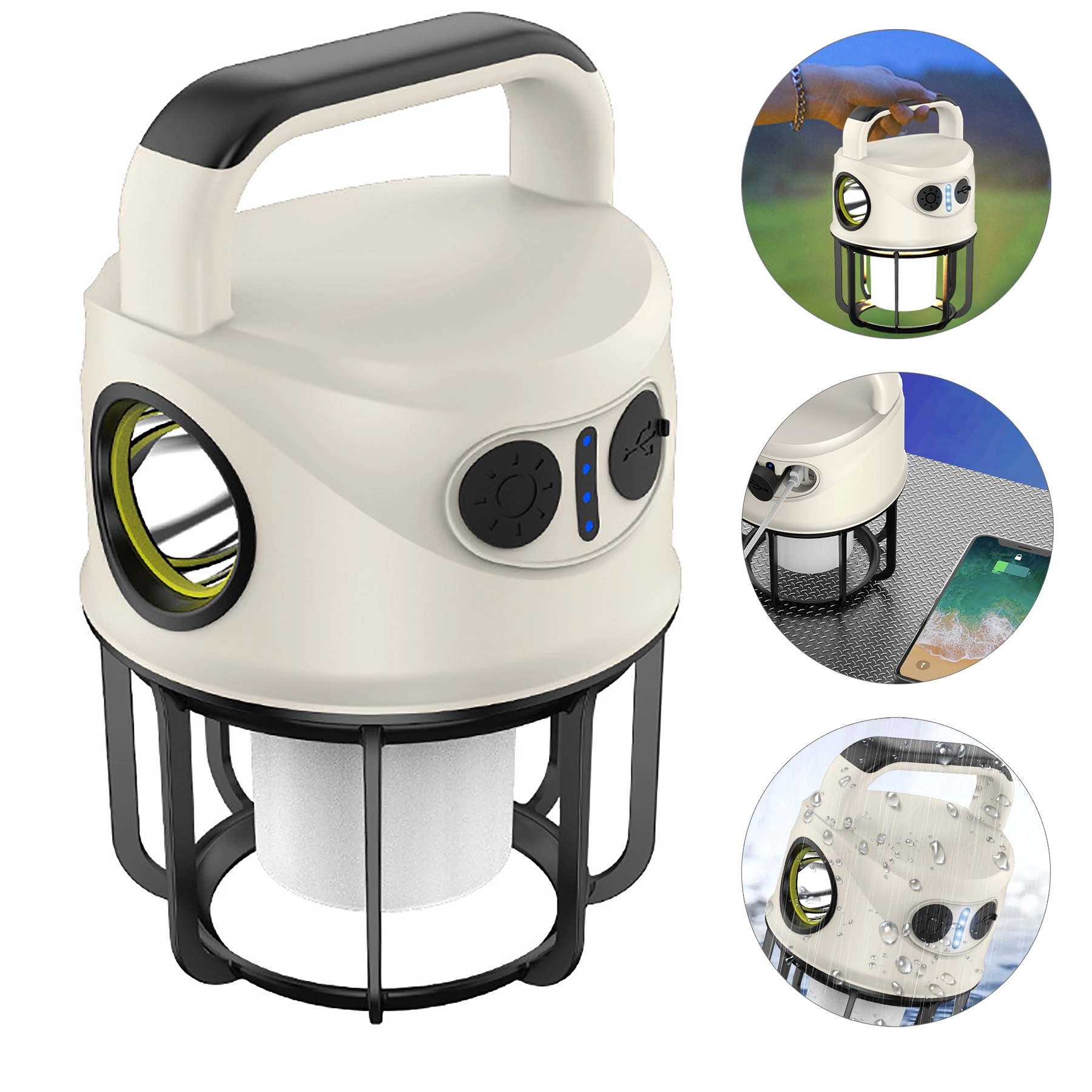 Led Camping Lantern Rechargeable & Portable Tent Light 2