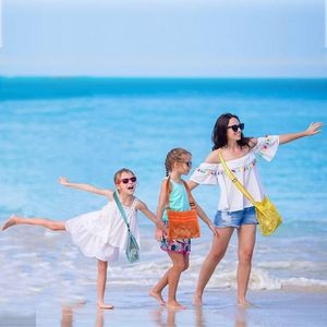 3 Color Folding Beach Shell Bag 2