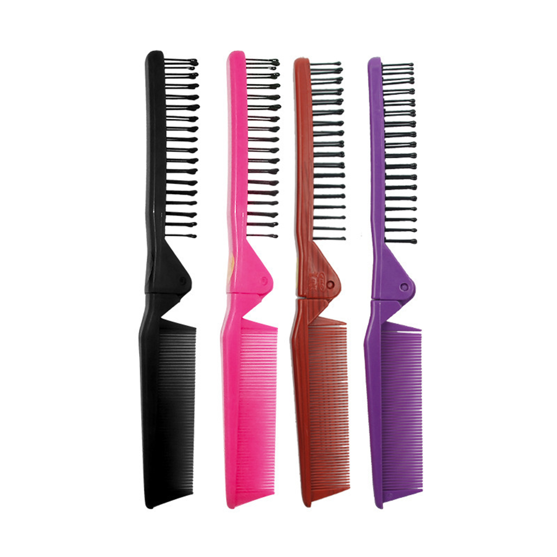 Collapsible Hairdressing Anti-Static Plastic Comb 1