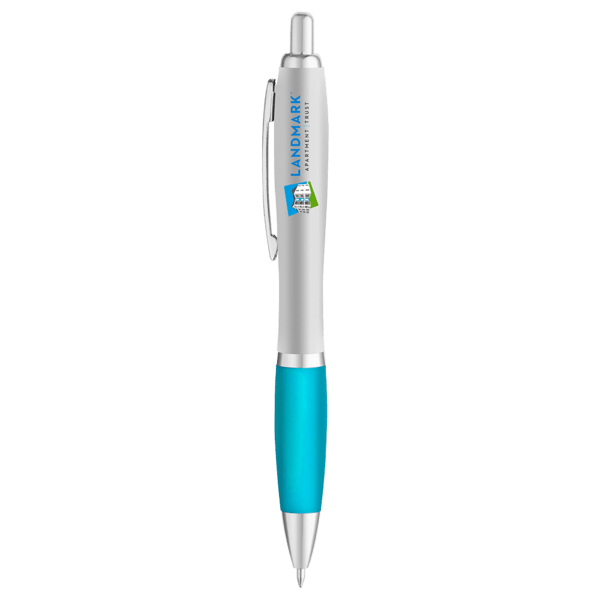 Curvaceous Silver Matte Gel Pen 30