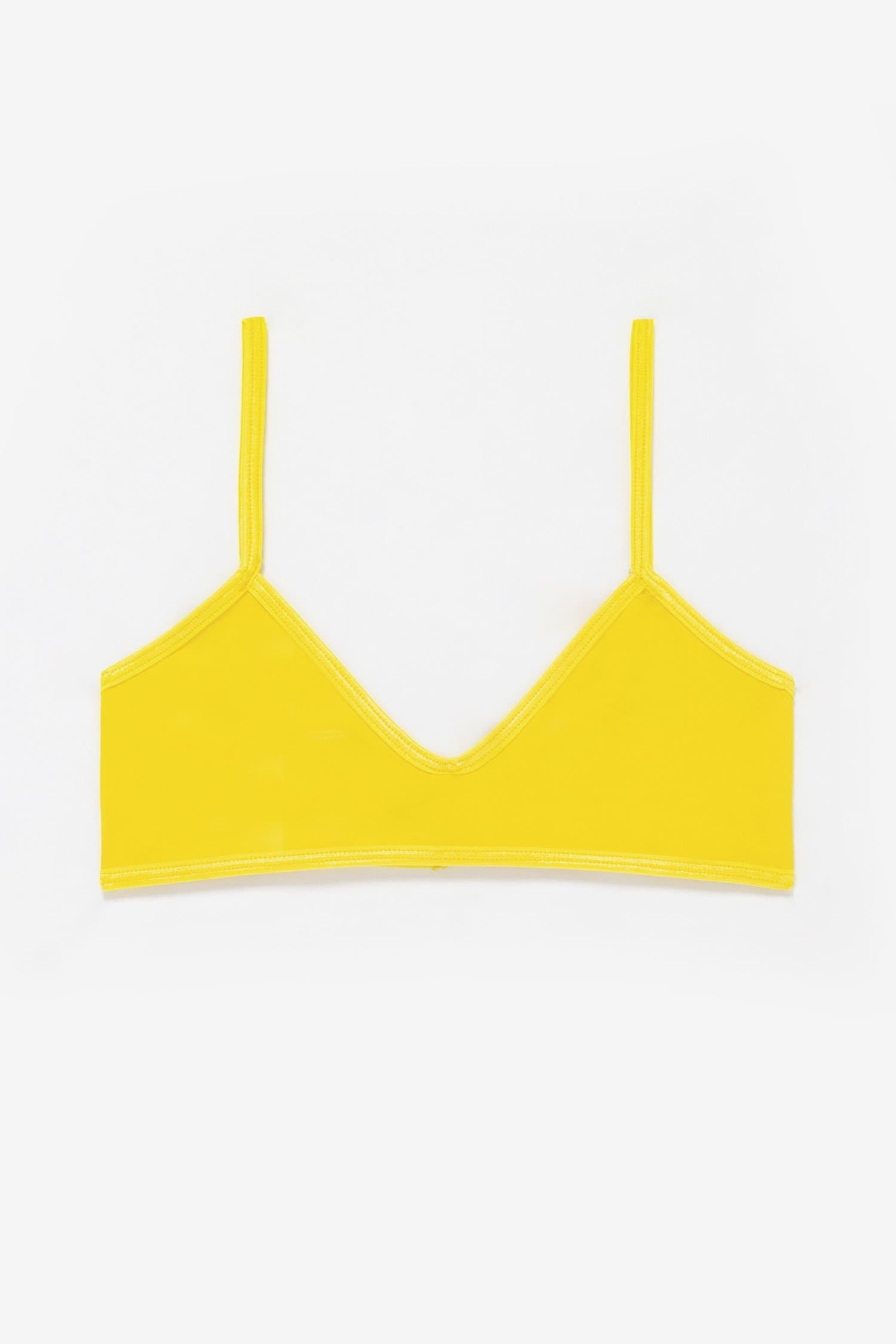 COTTON SPANDEX SPAGHETTI BRALETTE 22