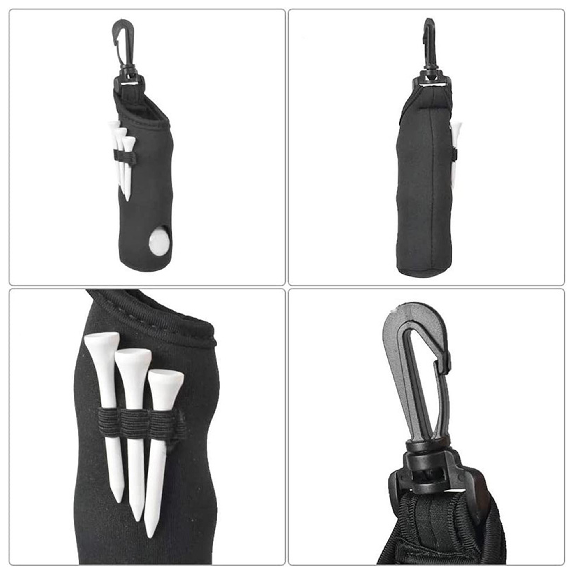 Golf Ball Protection Bag (With Hook) Available In Multiple Colors 2