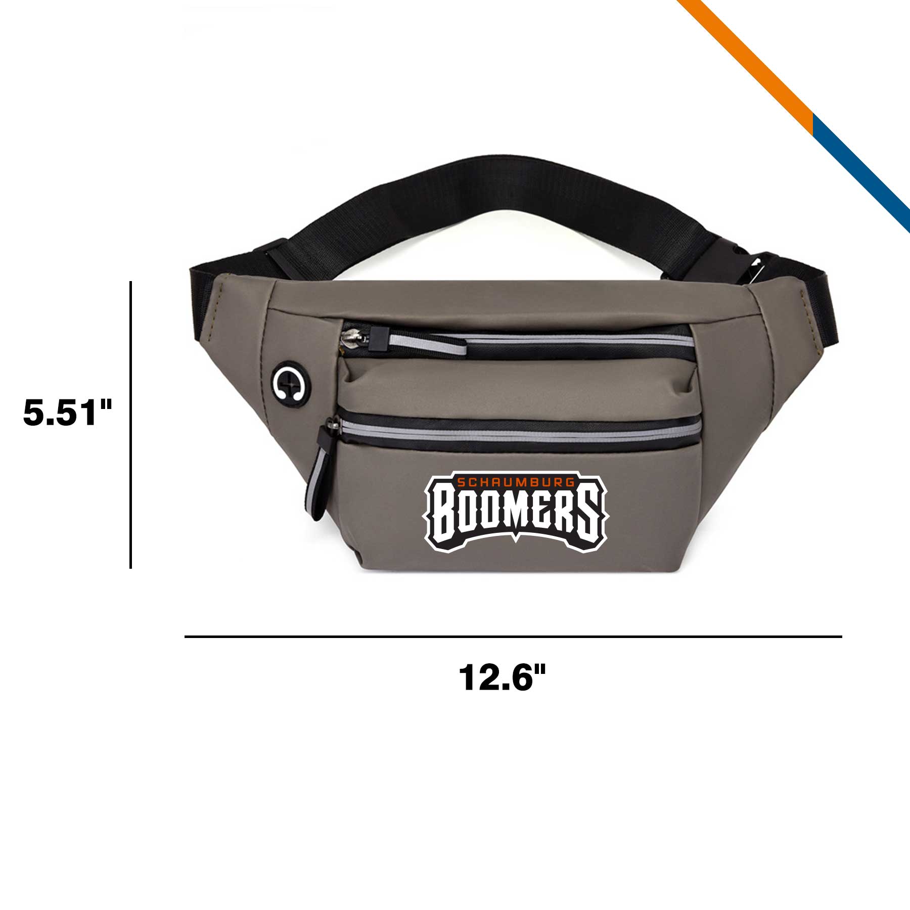 Pinel Luminous Zipper Fanny Pack 5