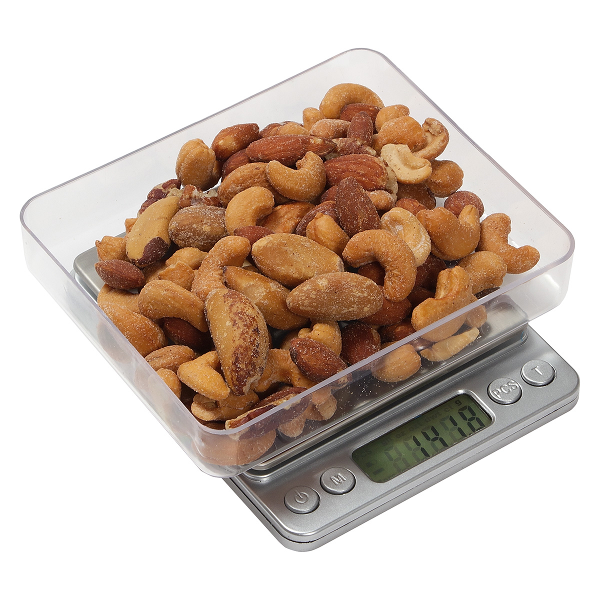 Easy Measure Digital Kitchen Scale with Food Tray 6