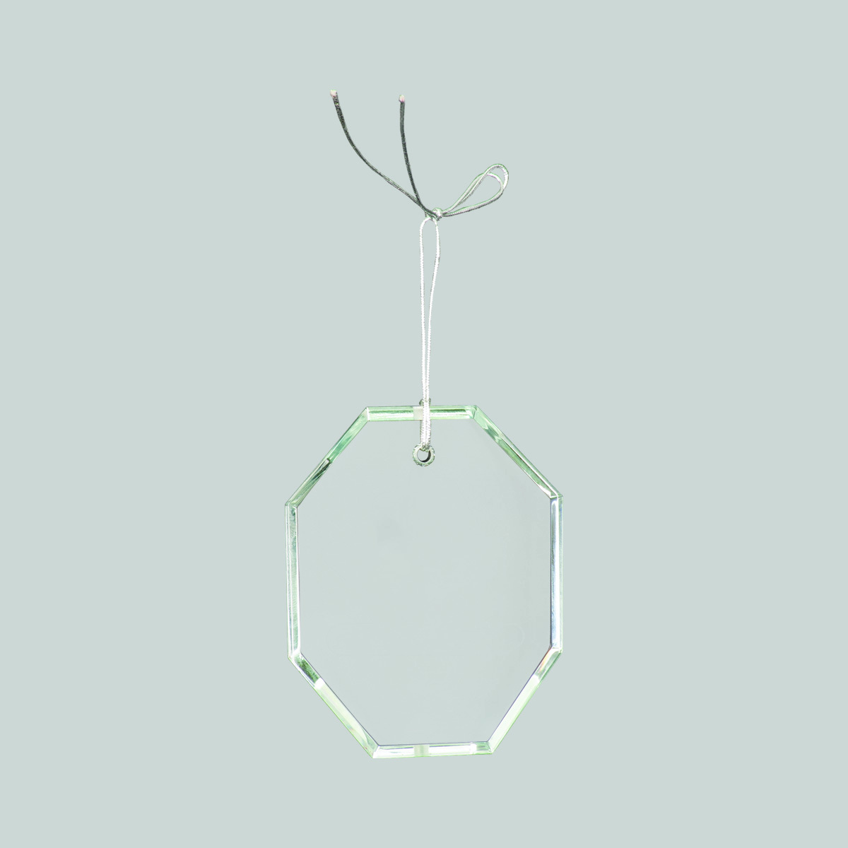 3" Crystal Round Faceted Ornament 6