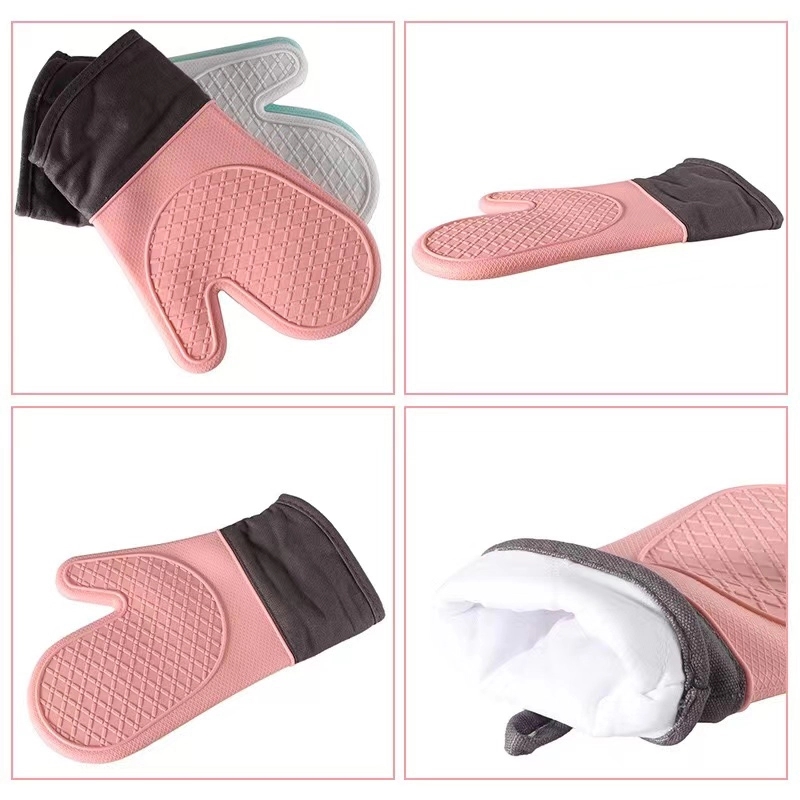 Kitchen Silicone Oven Mitts 4
