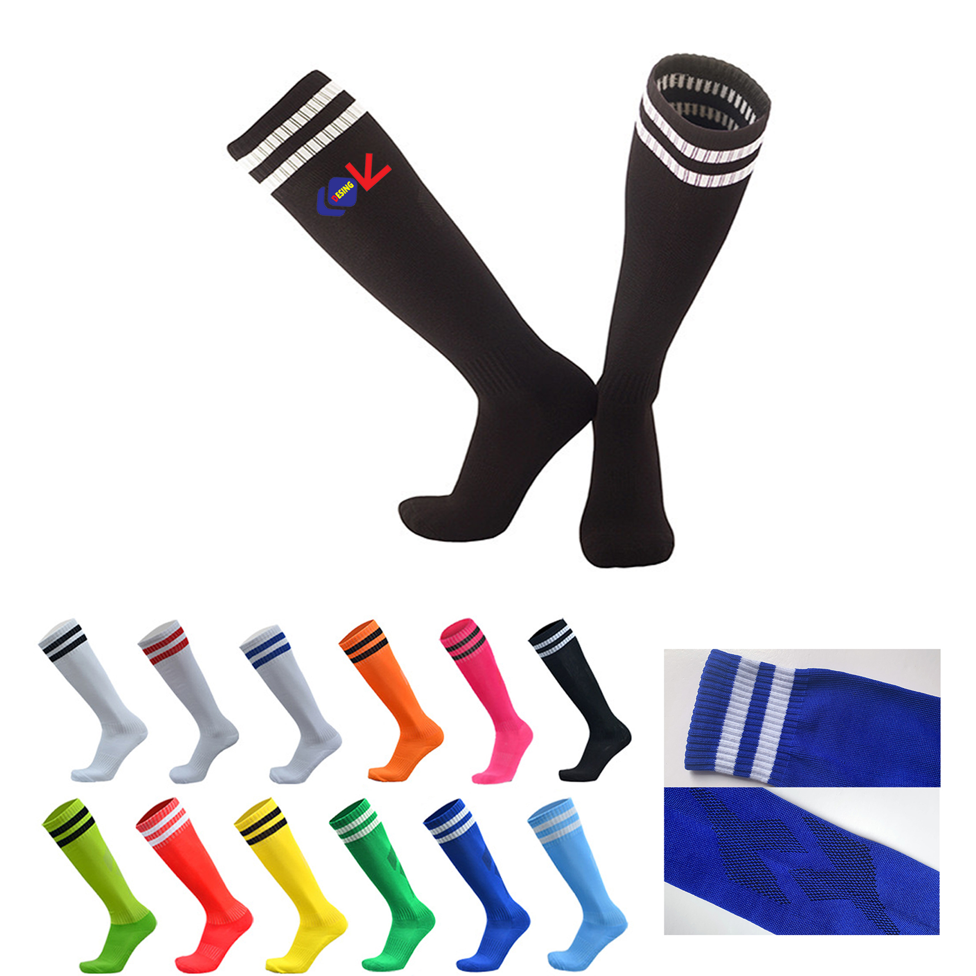 Custom High Elasticity Sports Socks 2