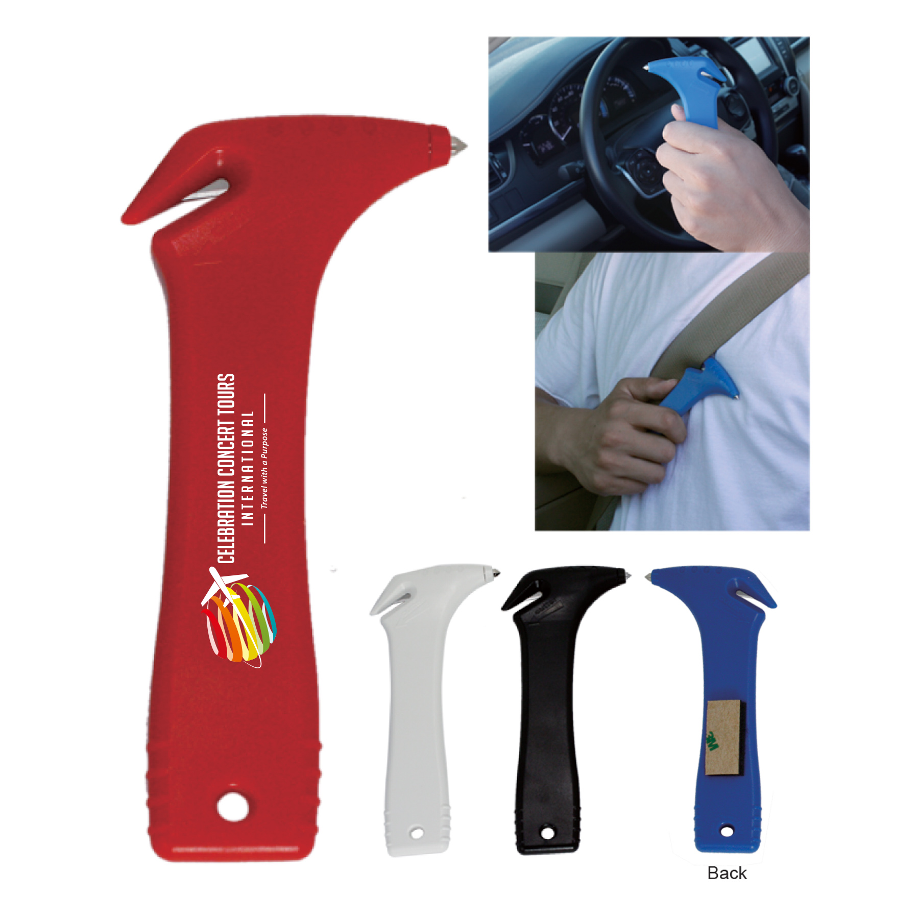 Seatbelt Cutter Window Breaker Emergency Escape Tool 7