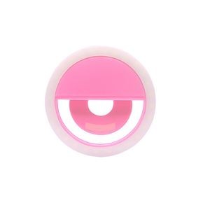 Bright Rechargeable Portable Clip-on Selfie Ring Fill Light 18