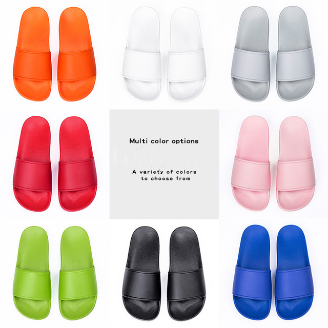 Custom High Quality Plain Beach Slide Sandals w/Logo 3
