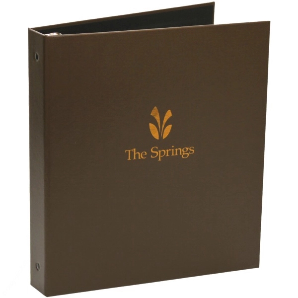 5-1/2" x 8-1/2" Leatherette 1/2" to 2" Capacity Ring Binders 1