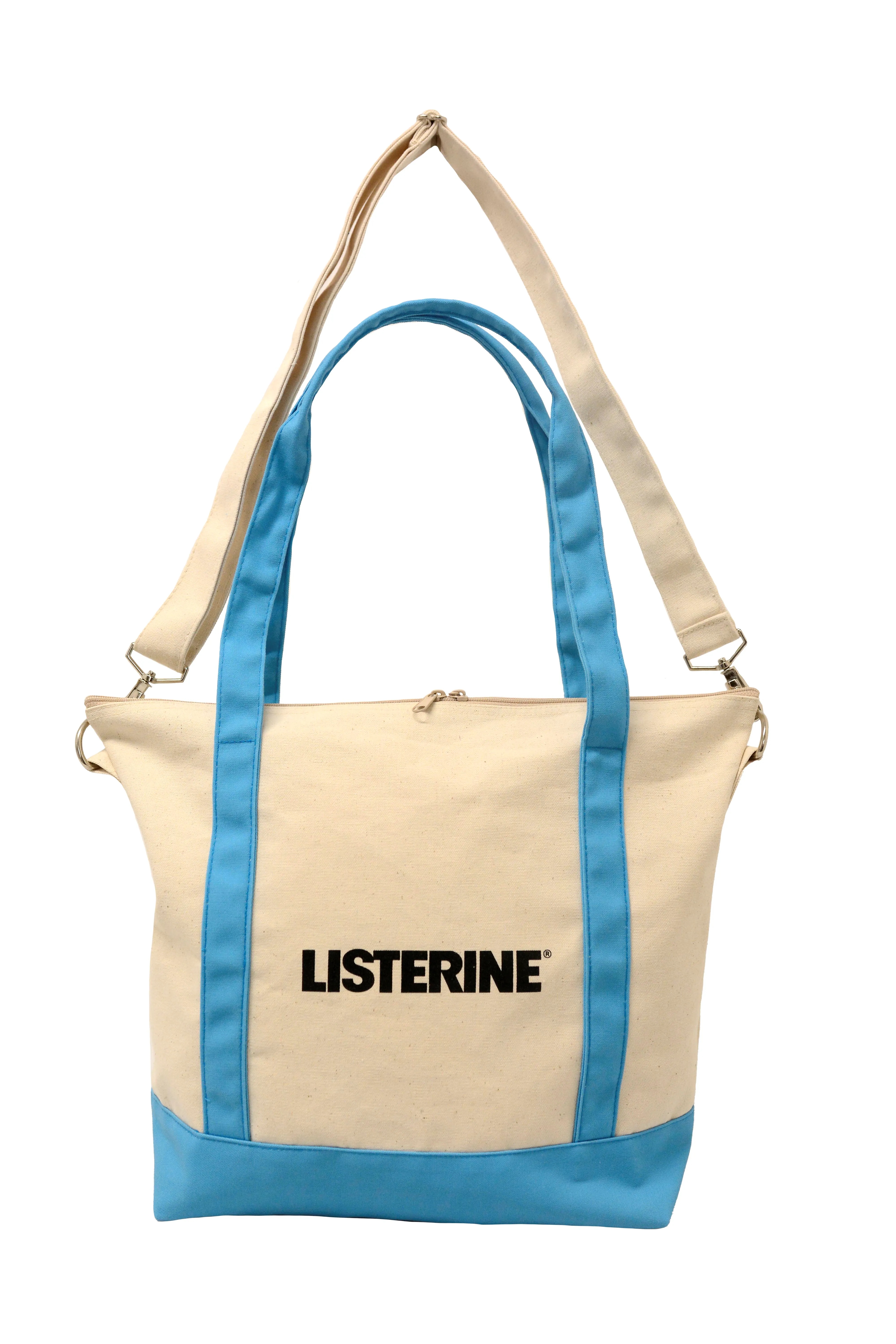 High End Screen Printed Canvas Boat Tote, custom tote bag with logo imprint 3