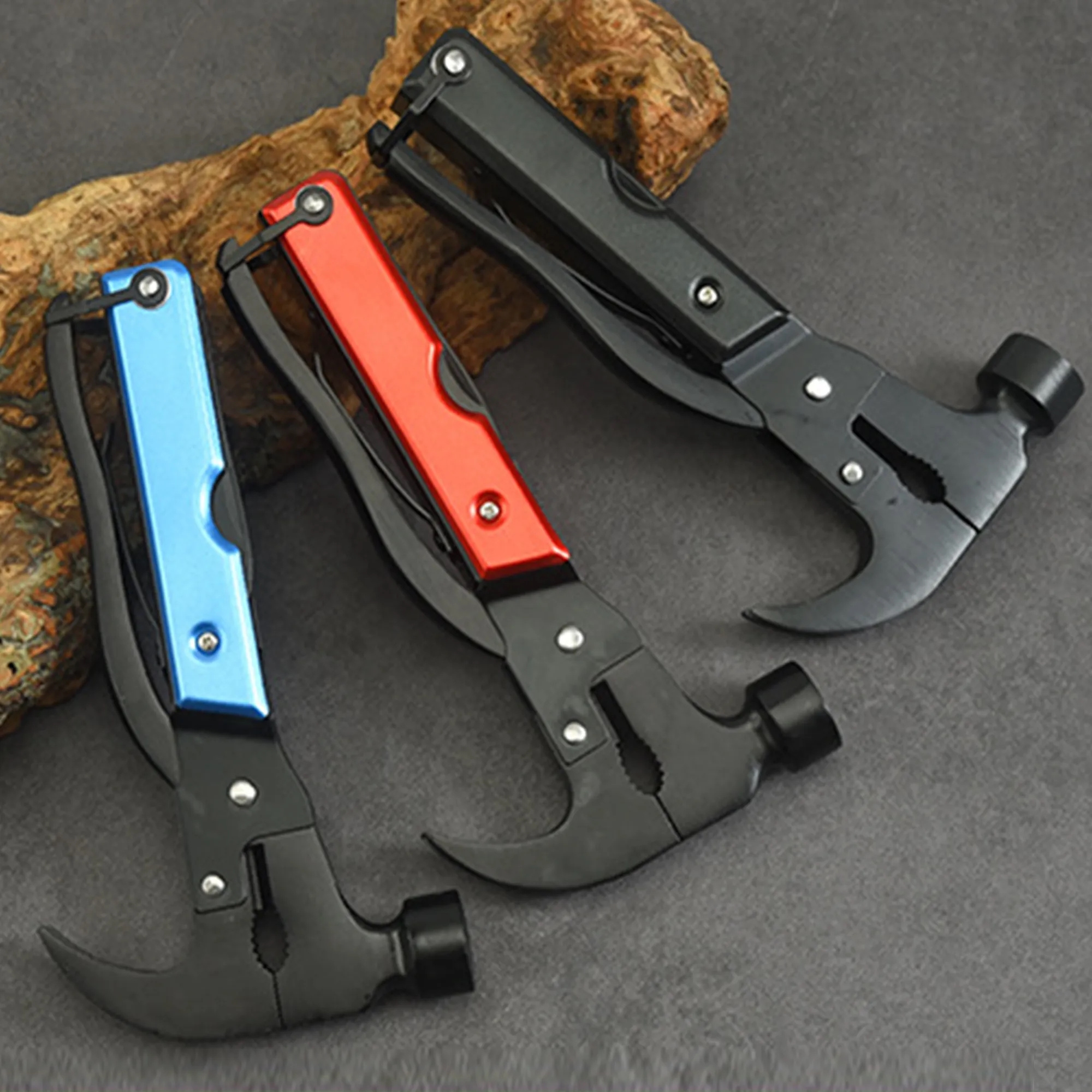12-in-1 Stainless Steel Multi-Tool Hammer 5