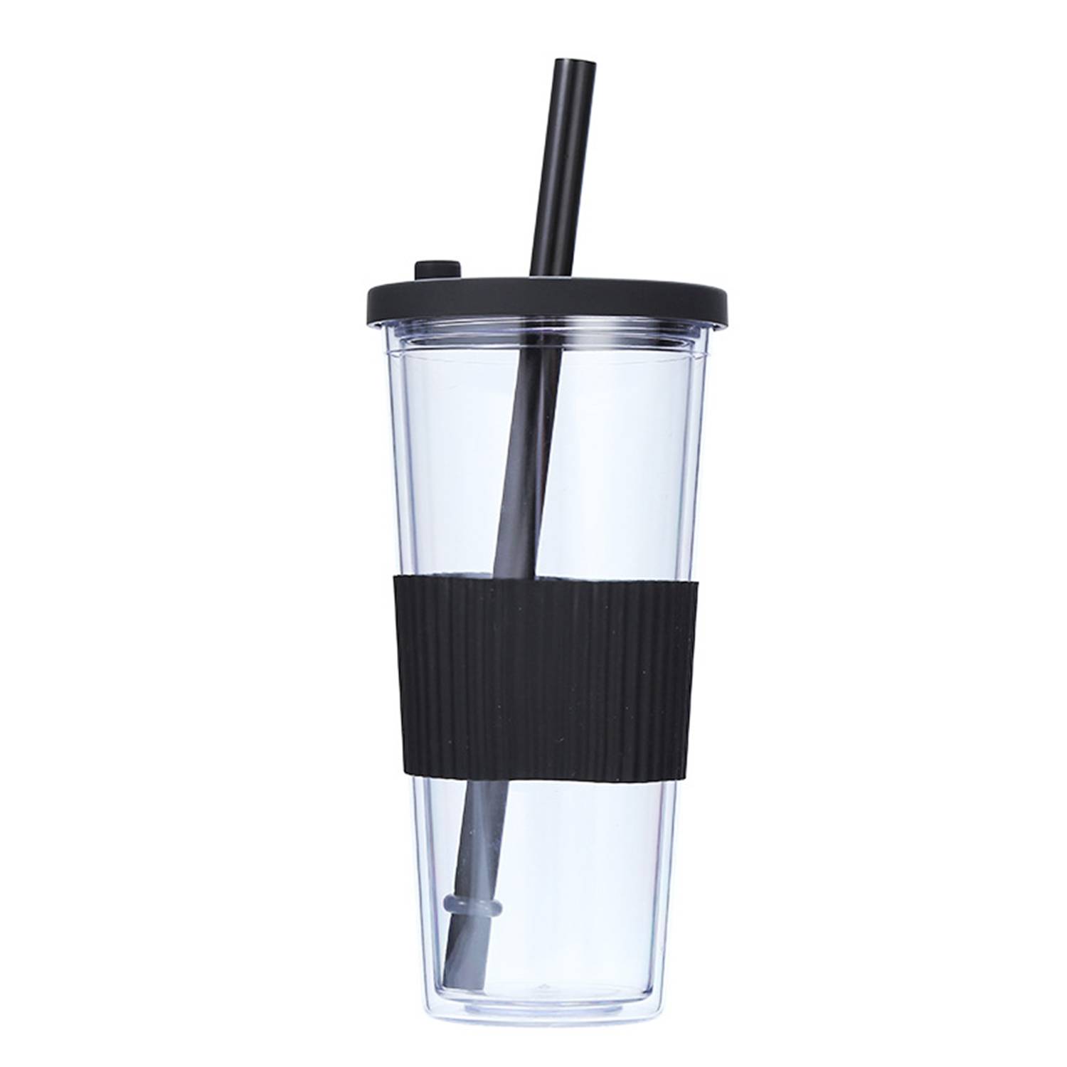 24oz Plastic Cup with Straw 19