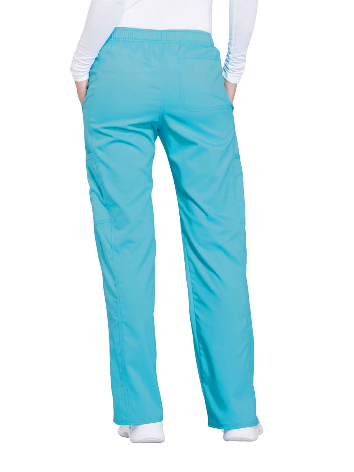 Cherokee - Workwear Revolution - Women's 5-Pocket Mid Rise Drawstring Pant 29