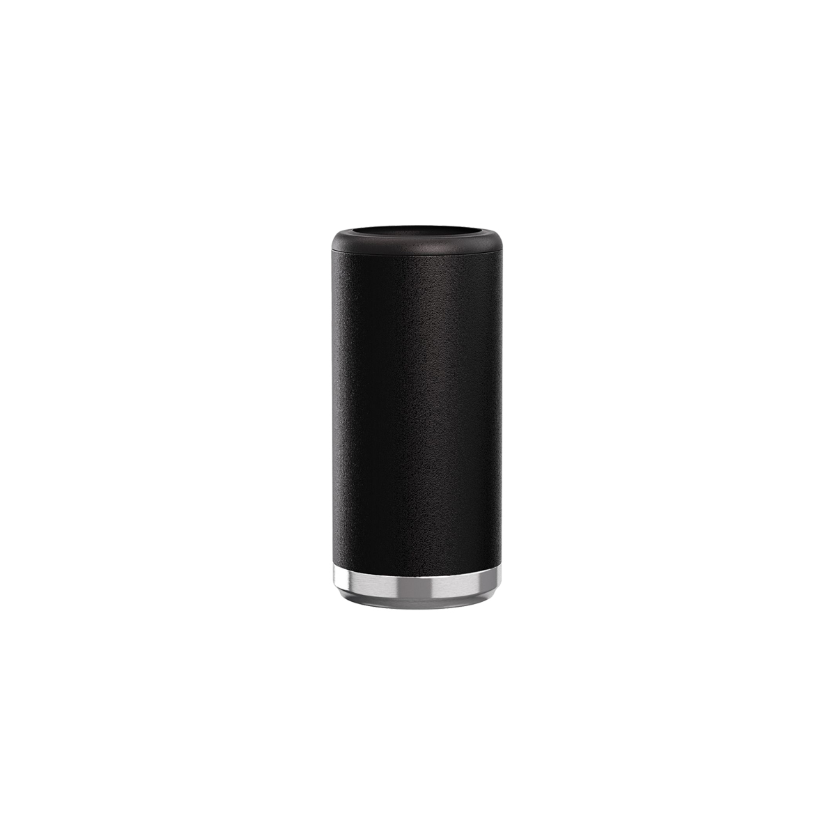 12 Oz. Black Maars Stainless Steel Skinny Can Cooler 2