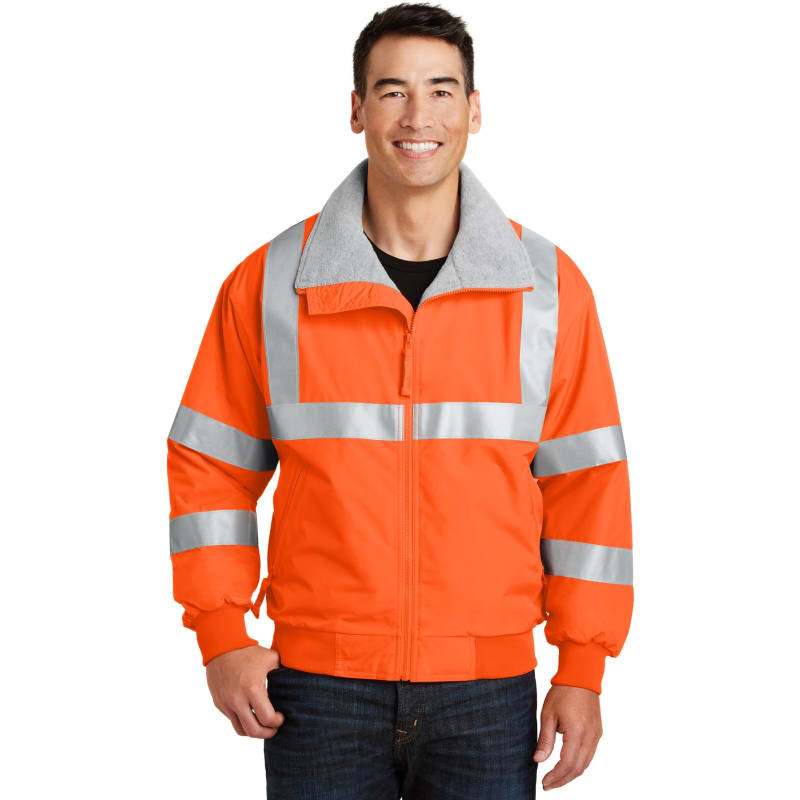 Port Authority Enhanced Visibility Challenger Jacket With Reflective Taping. 5