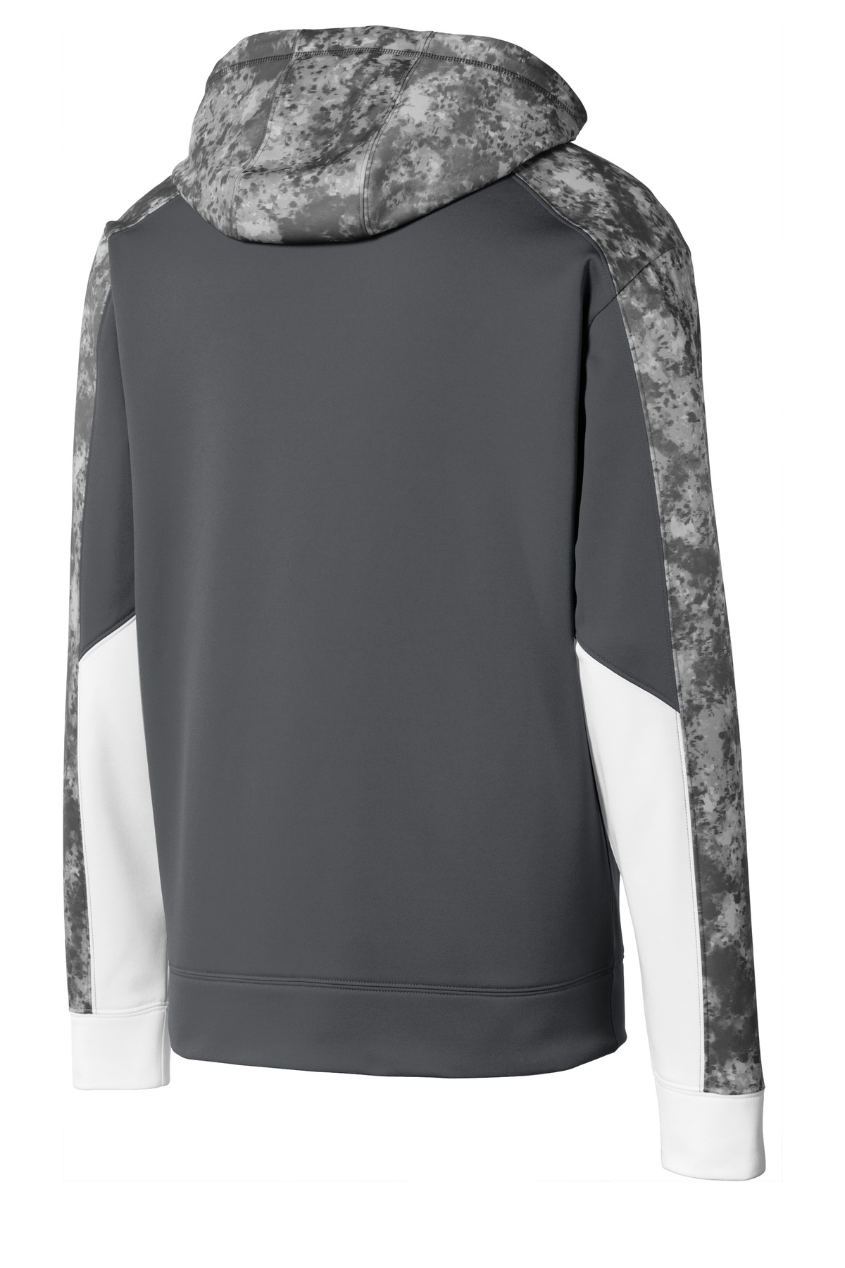 Sport-Tek Youth Sport-Wick Mineral Freeze Fleece Colorblock Hooded Pullover. YST231 4