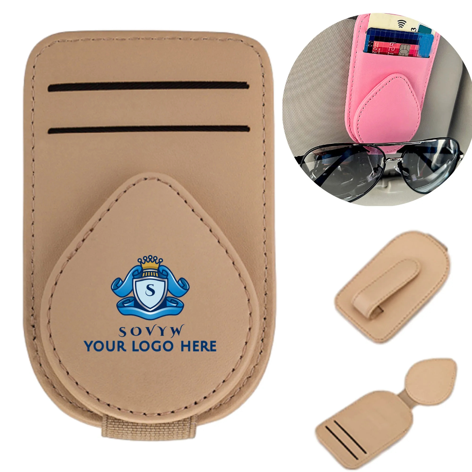 Sunglasses Holder For Car Visor