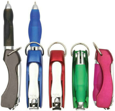 Multi Tool Nail Clipper Ball Point Pen 4