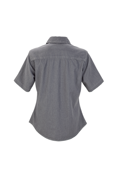 Women's Short-Sleeve Hudson Denim Shirt 4