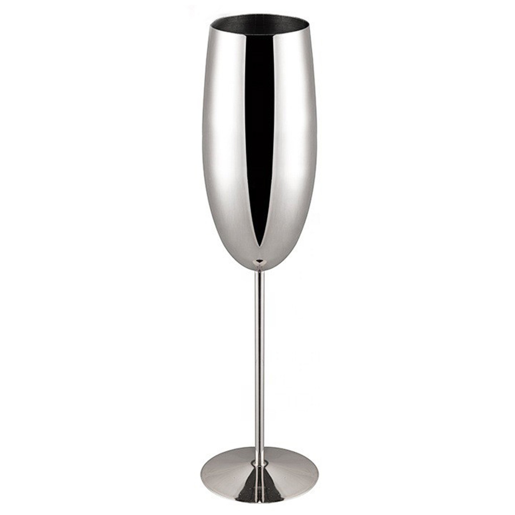 10 Oz Stainless Steel Champagne Glasses 4