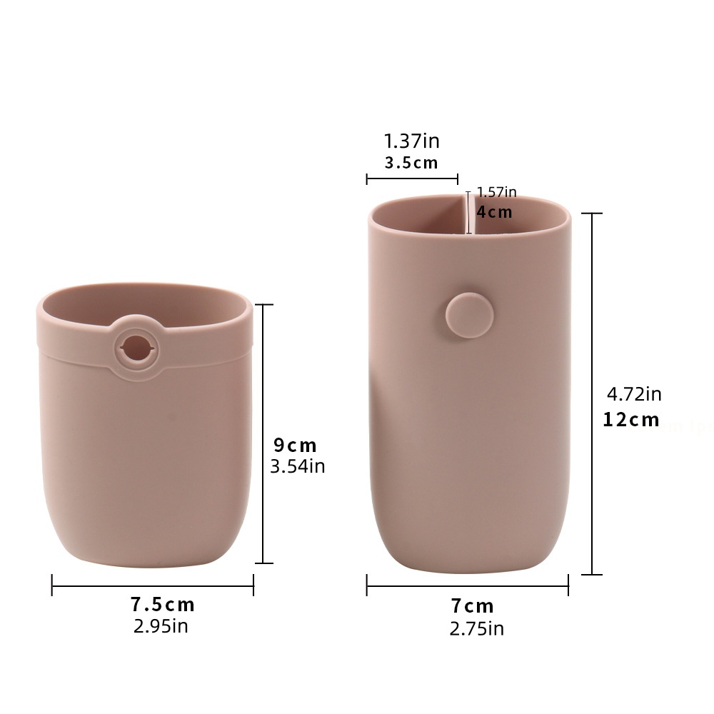 Customized silicone makeup brush storage bag 3