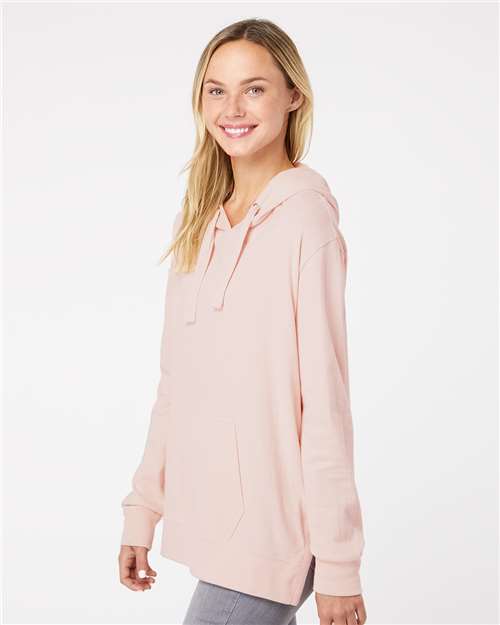 Women's Sueded Jersey Hooded Sweatshirt - W21404 10