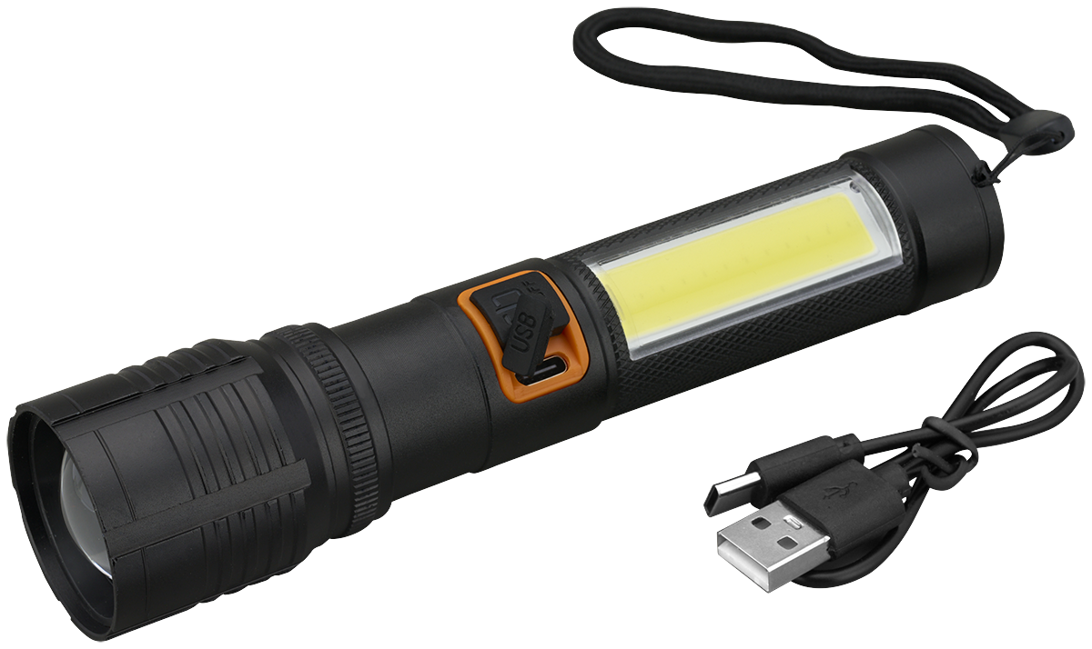 Urban Peak® Rechargeable 10W P50/COB Flashlight 13