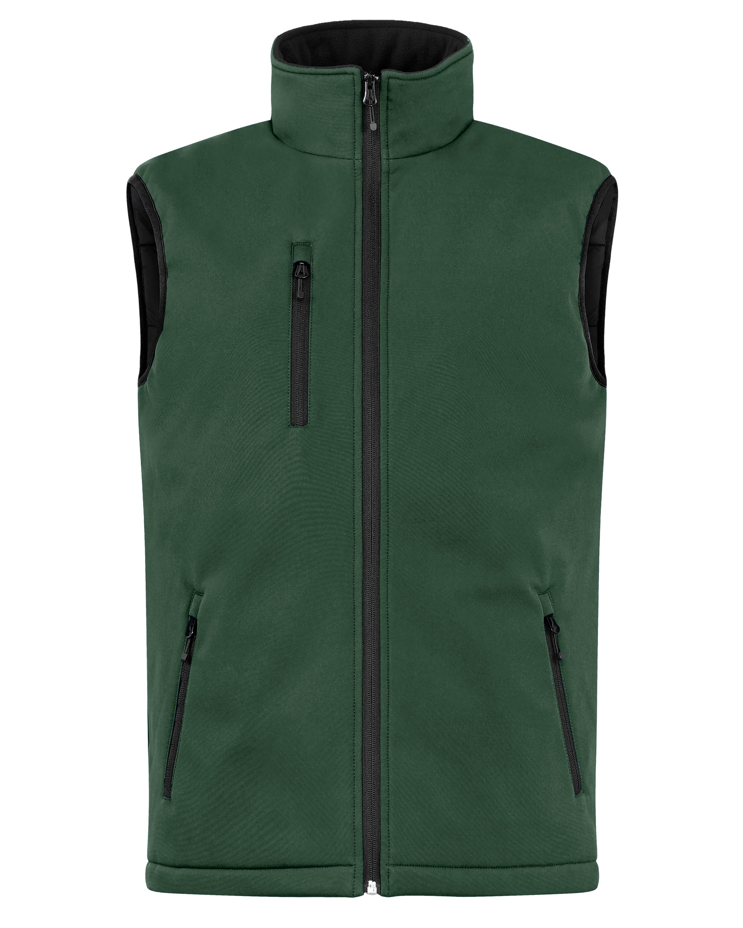 Clique Equinox Insulated Softshell Mens Full Zip Vest 7