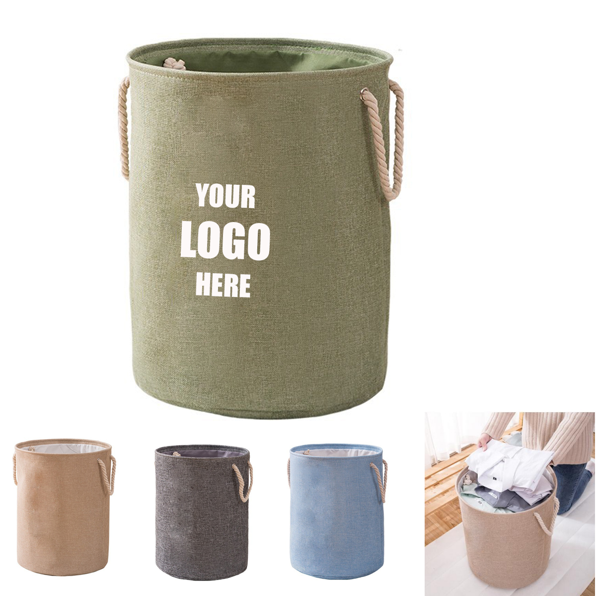 Laundry bag with handles 2