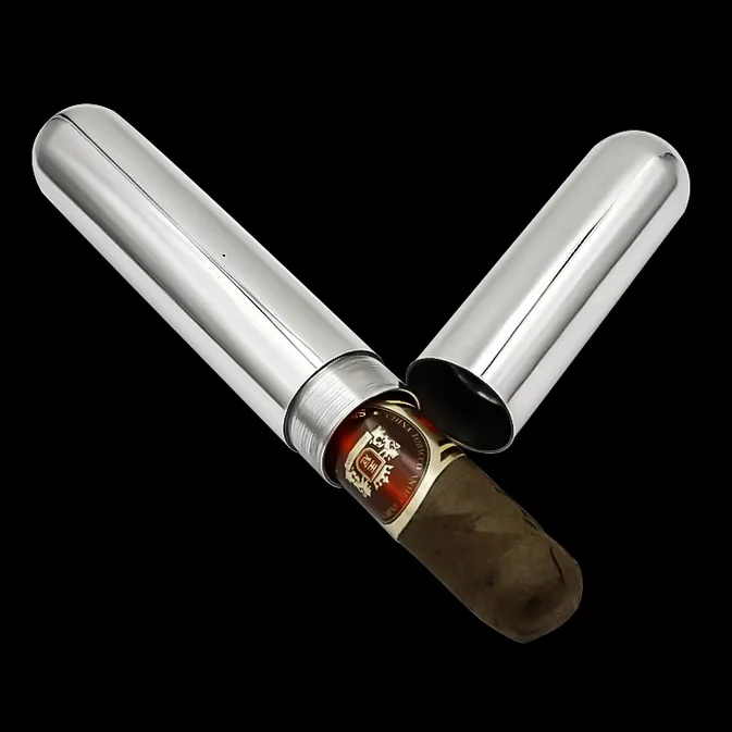 Stainless Steel Cigar Tube 3