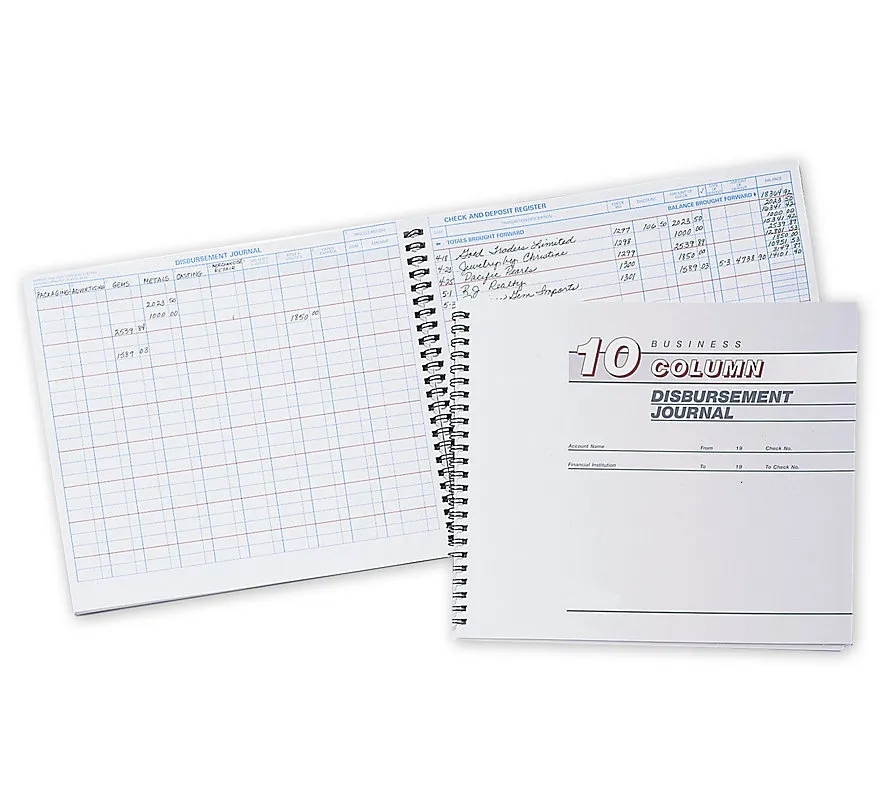 Cash Receipts Journals - 10 Column Disbursement Journals 2