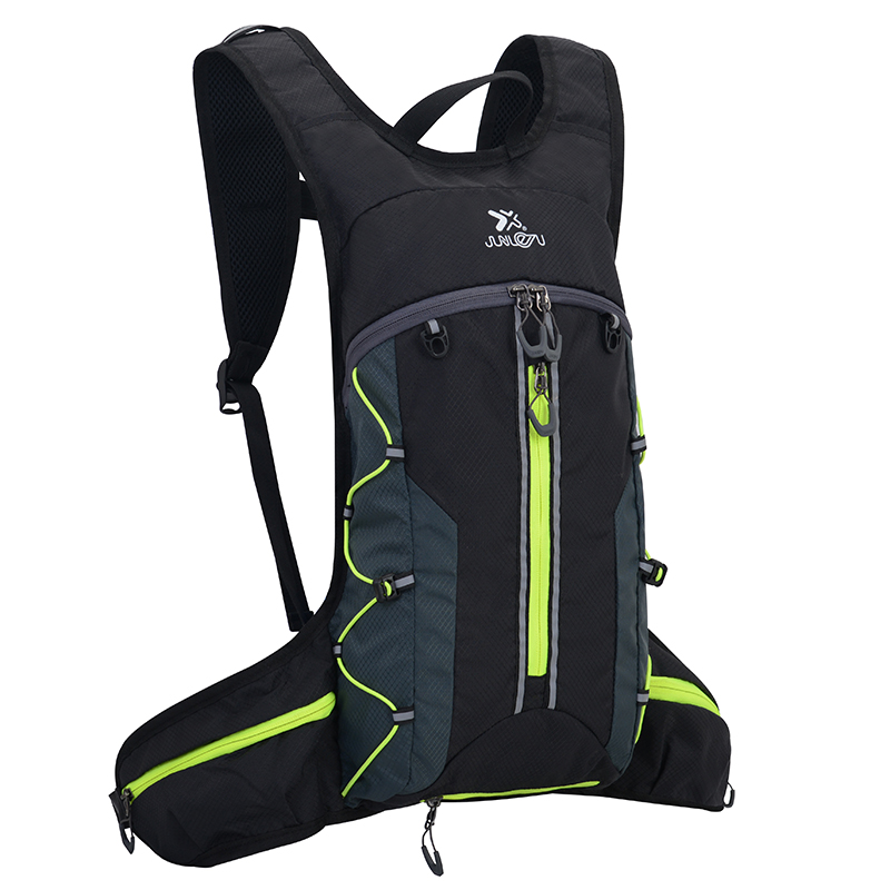 Foldable Cycling Backpack with Helmet Net Pouch 2