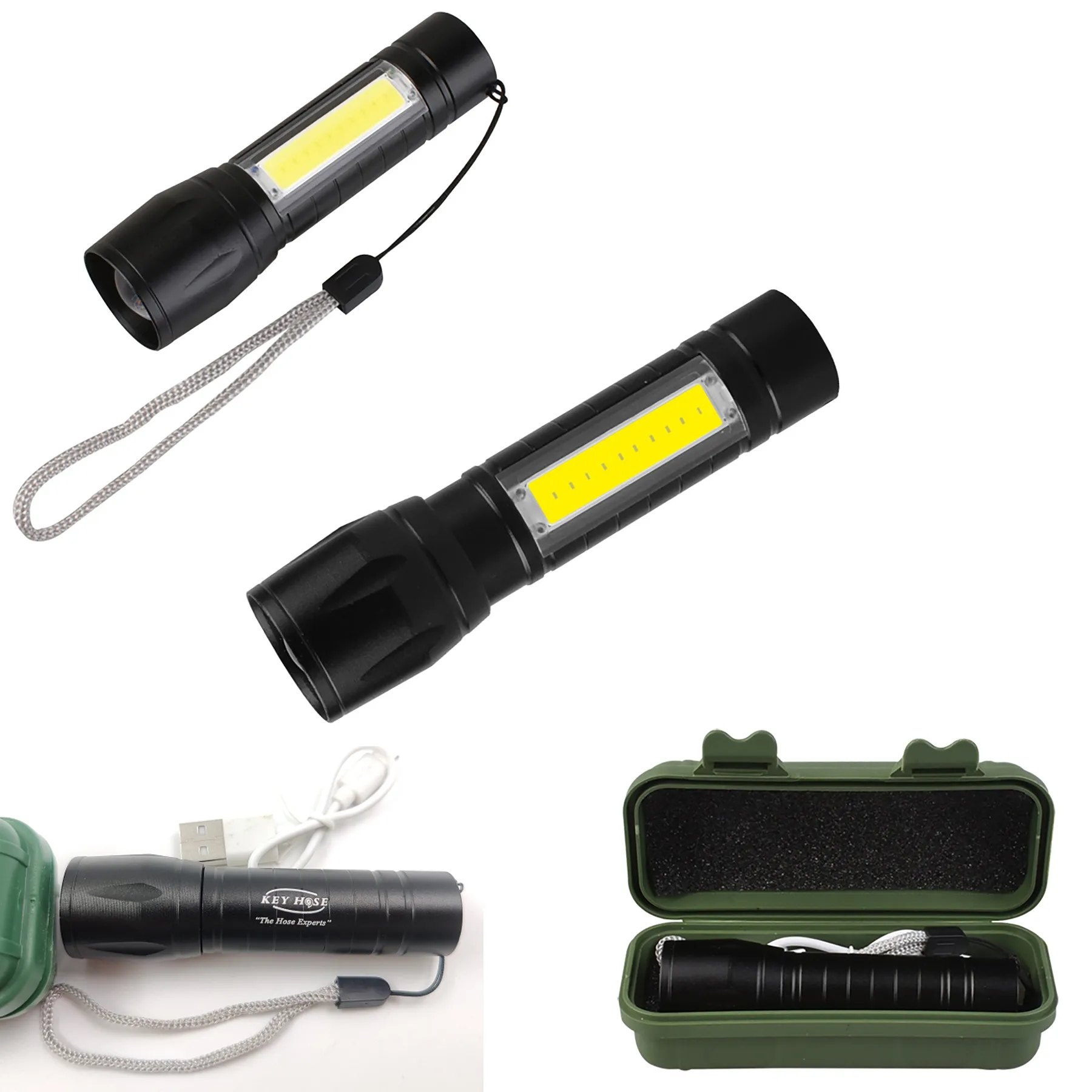Mini LED Multifunctional Flashlight 1
