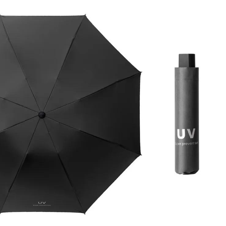 30" Arc Trendy Telescopic Folding Umbrella 4
