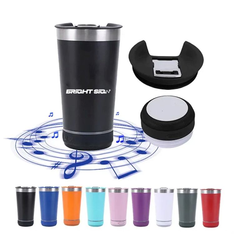 16oz Bluetooth Speaker Drinking Cup 1