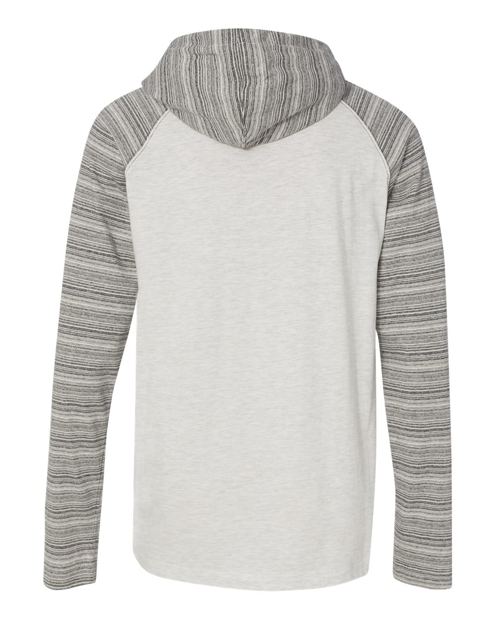 Unisex Yarn-Dyed Hooded Raglan T-Shirt - 8127 13