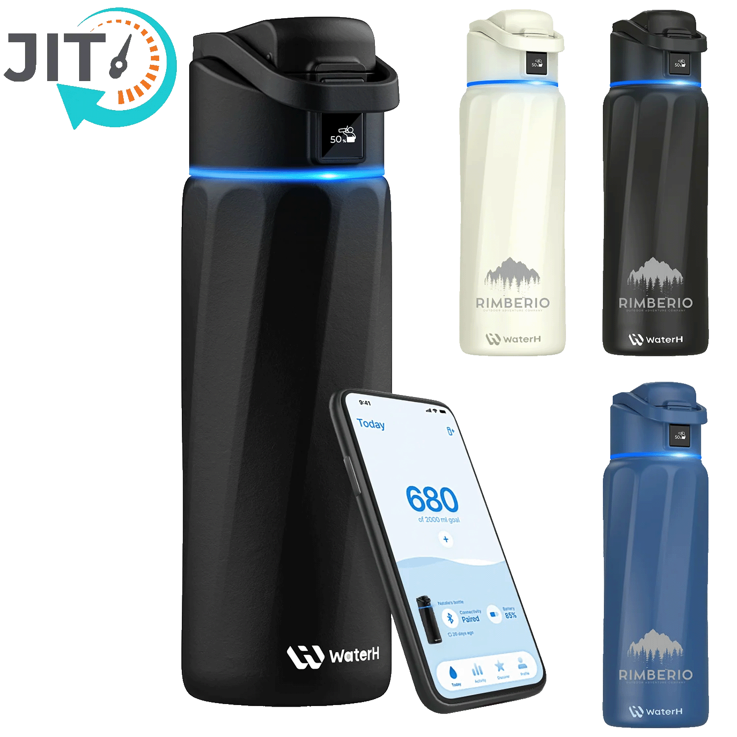 WaterH 32 oz Smart Water Bottle 5