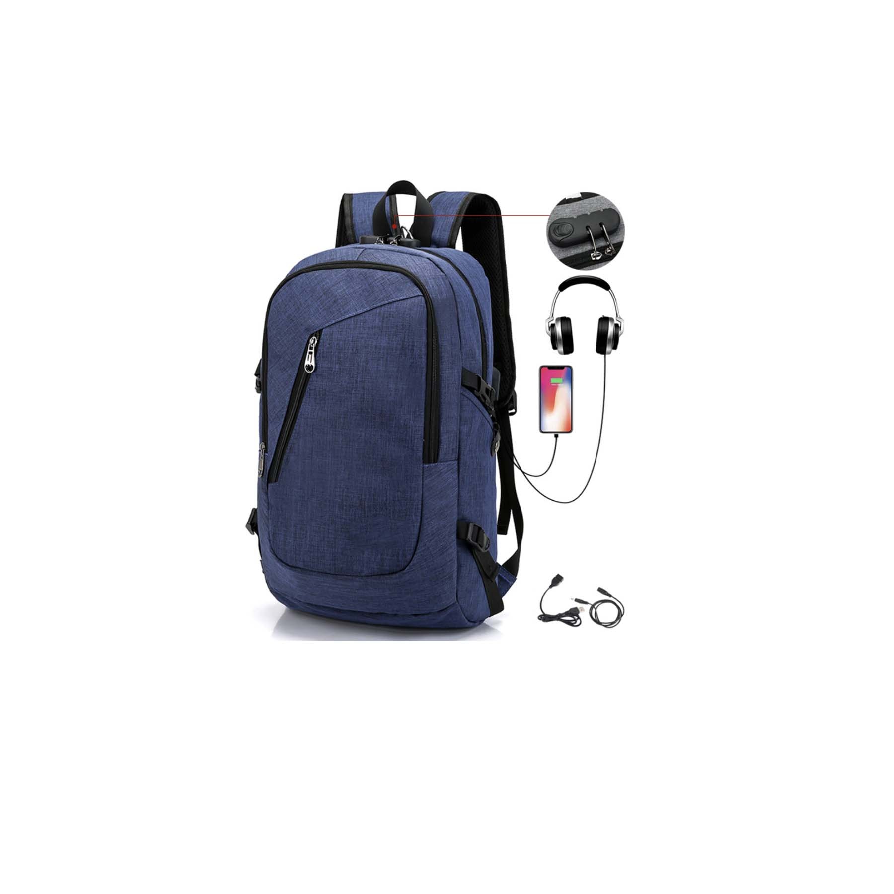 Anti-theft Laptop Backpack 3
