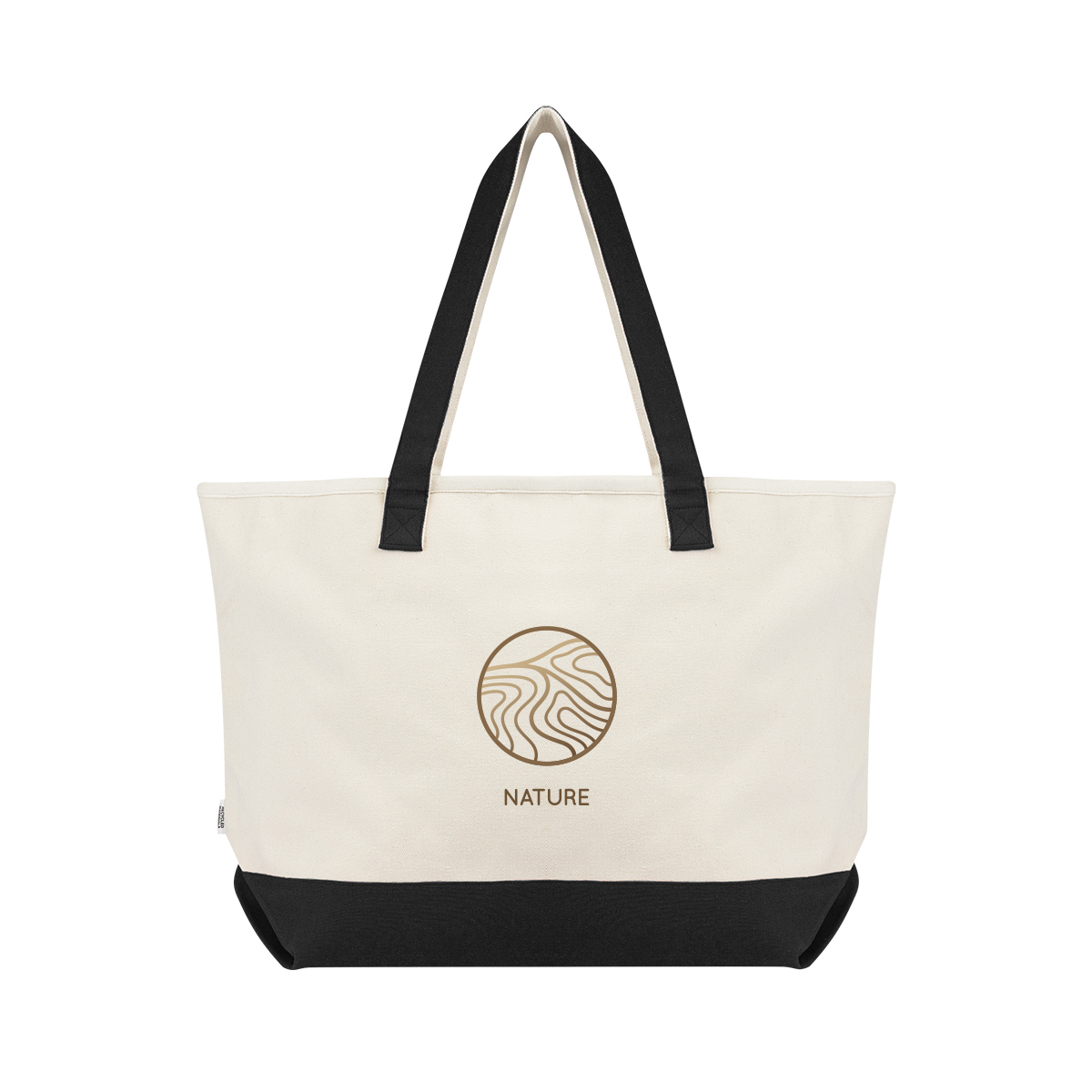 Large Starboard Recycled Cotton Canvas Tote Bag, custom tote bag with logo imprint 20