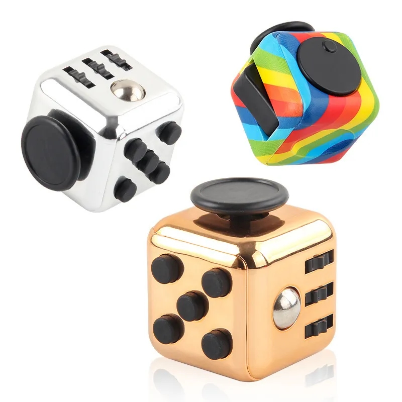 Fidget Cube Toy Stress and Anxiety Relief Objects 6 Side 5