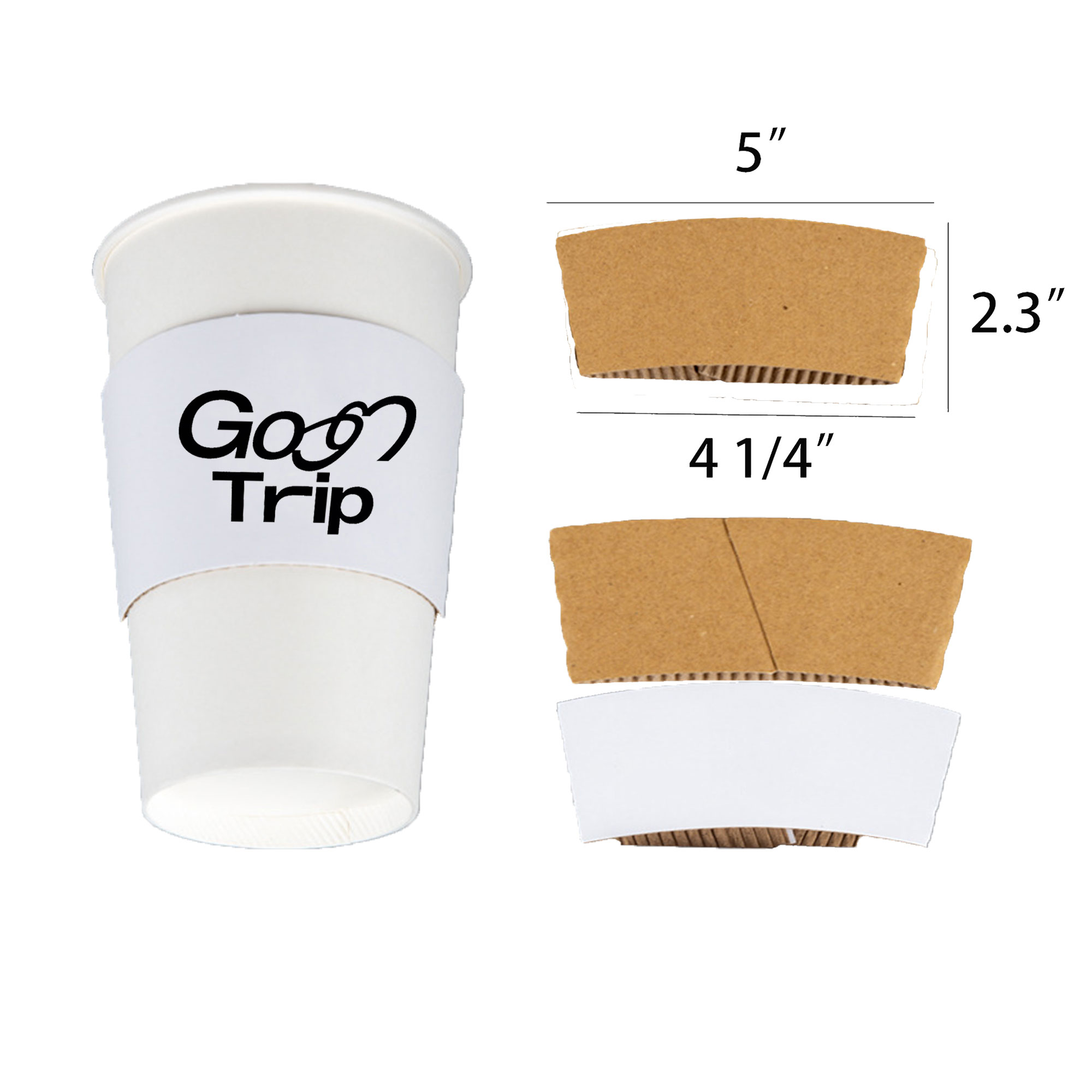 Coffee Paper Cup Sleeve 2