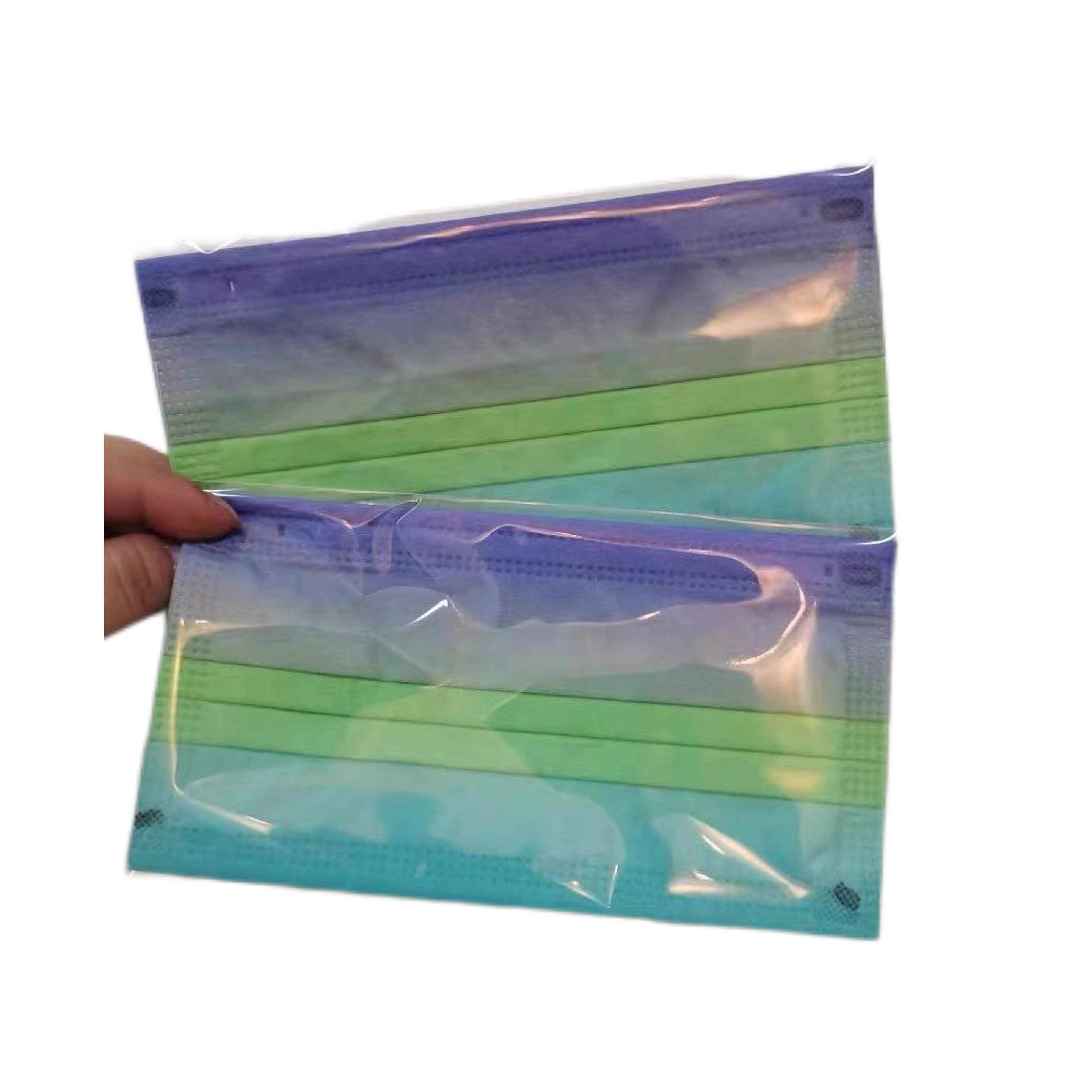 Rainbow Disposable Face Mask (direct import) 1