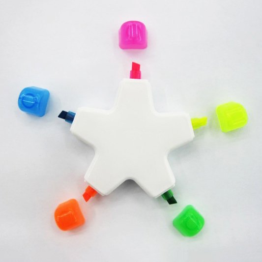 Creative Star Shape Fluorescent Pen 2