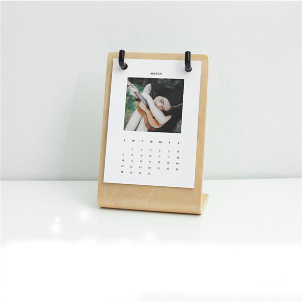2022 Year of the Tiger Wooden Desk Calendar 5