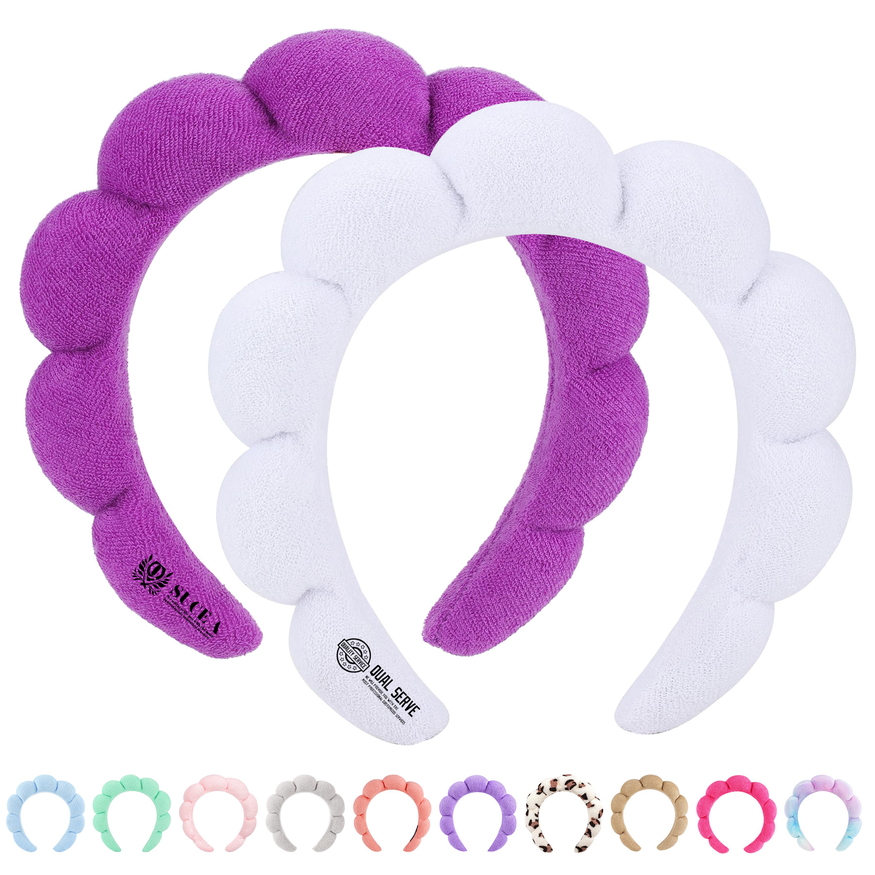 Cloud Sponge Embroidered Headband 5