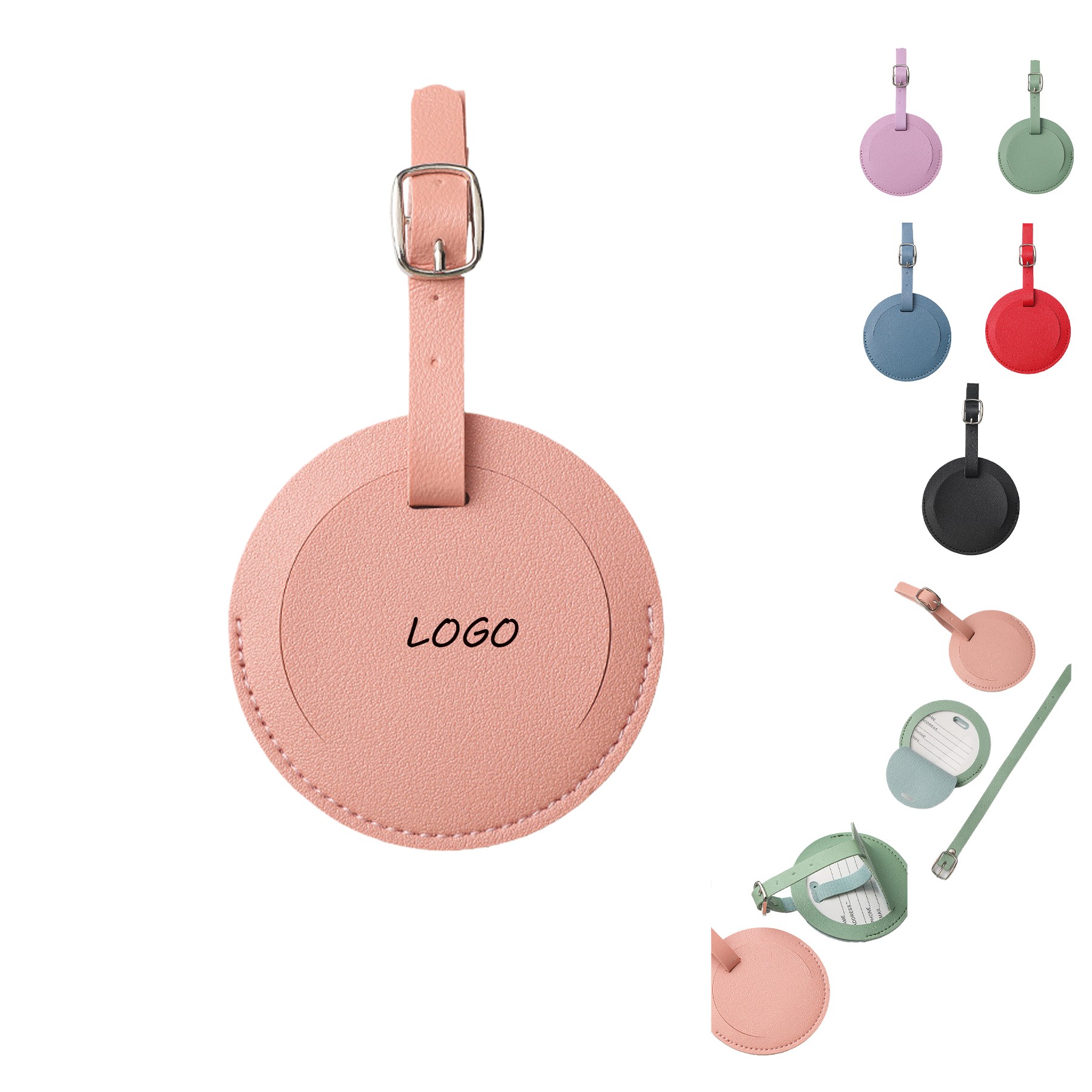 Circular Luggage Tag