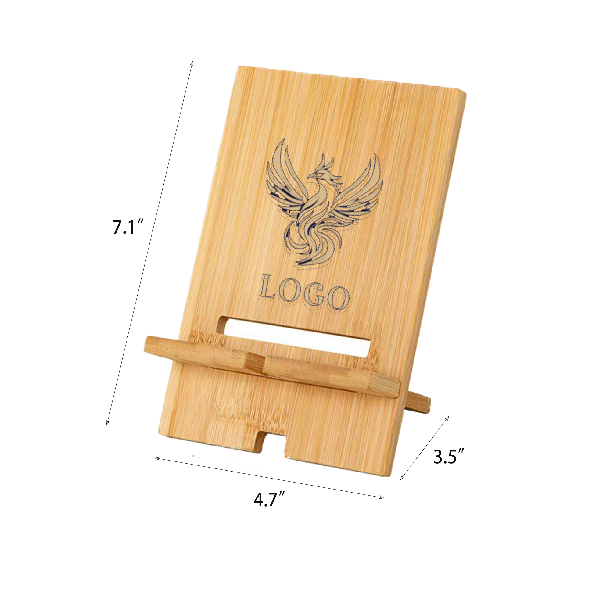 Wood Phone Rack 3